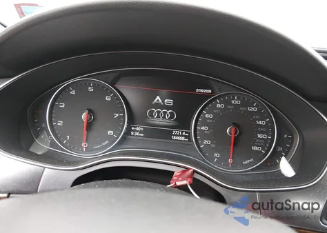 2012 Audi A6 3.0 Premium z USA, uszkodzony, nr VIN WAUJGAFC5CN081752